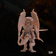 Drekon Shadowstalker Rogue - Arcane Minis | 32mm | Dragon Folk | Assassin | Bandit