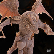 Drekon Shadowstalker Rogue - Arcane Minis | 32mm | Dragon Folk | Assassin | Bandit
