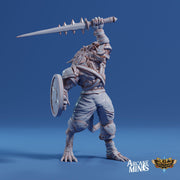 Drekon Whelp, Pirate Crew - Arcane Minis | 32mm | Dragon Folk | Archer | Warband | Fighter | Brigand