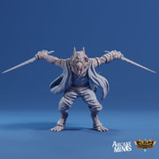 Drekon Whelp, Pirate Crew - Arcane Minis | 32mm | Dragon Folk | Archer | Warband | Fighter | Brigand