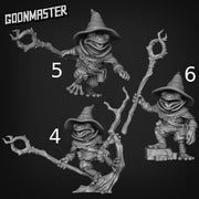 Frog Wizard - Goonmaster | Miniature | Wargaming | Roleplaying Games | 32mm | bullywug | Sorcerer | Mage