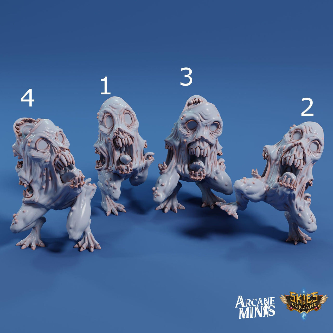 Paranoia Spirit - Arcane Minis | 32mm | The Nightmare Express | Demon | Devil | Yokai | Ghost | Chaos