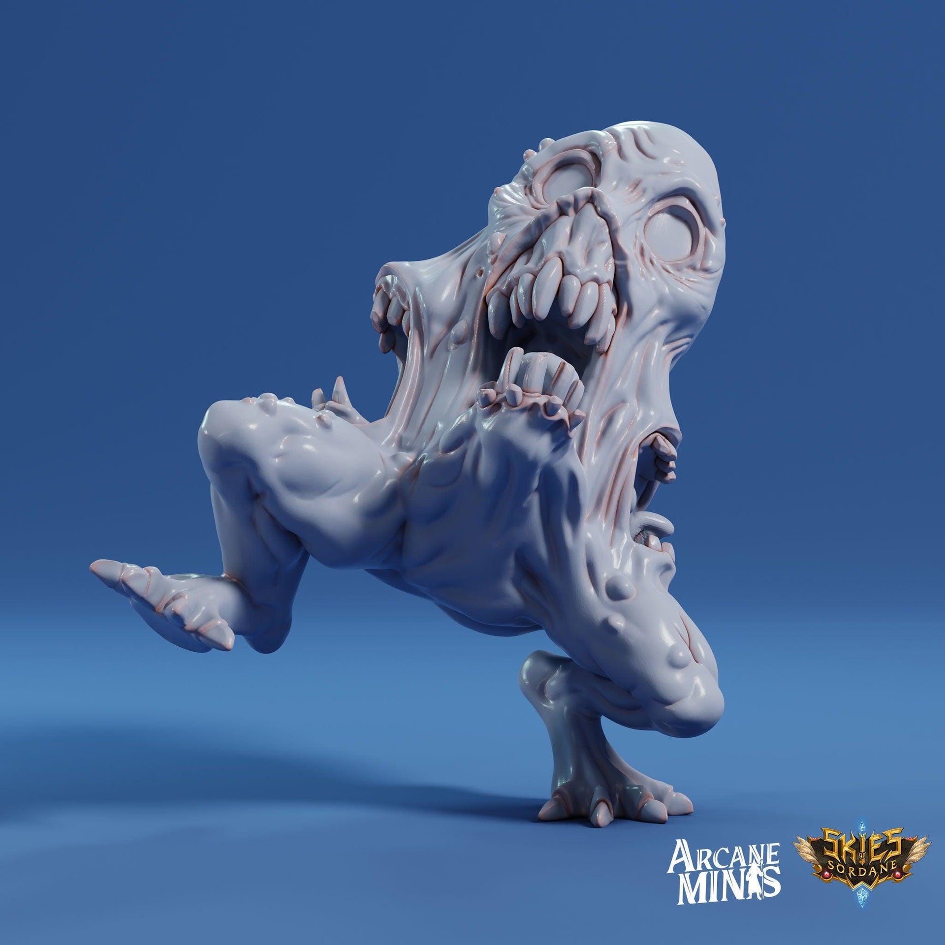 Paranoia Spirit - Arcane Minis | 32mm | The Nightmare Express | Demon | Devil | Yokai | Ghost | Chaos