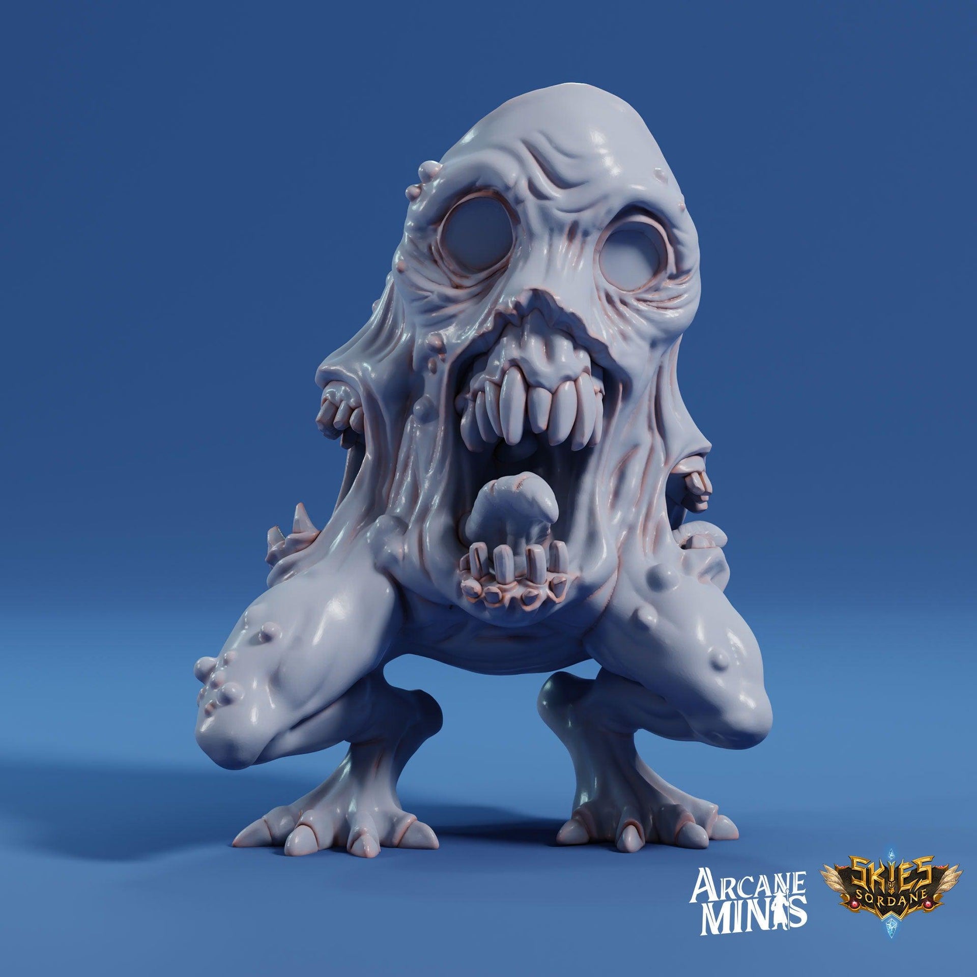 Paranoia Spirit - Arcane Minis | 32mm | The Nightmare Express | Demon | Devil | Yokai | Ghost | Chaos