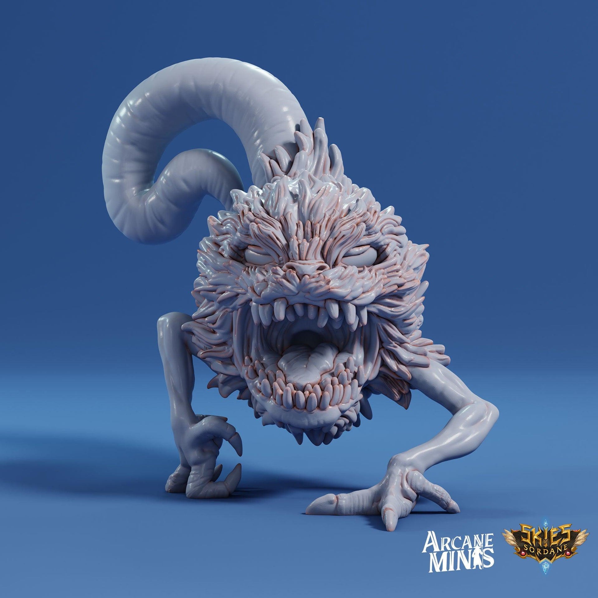 Nightmare Spirit - Arcane Minis | 32mm | The Nightmare Express | Demon | Devil | Yokai | Ghost