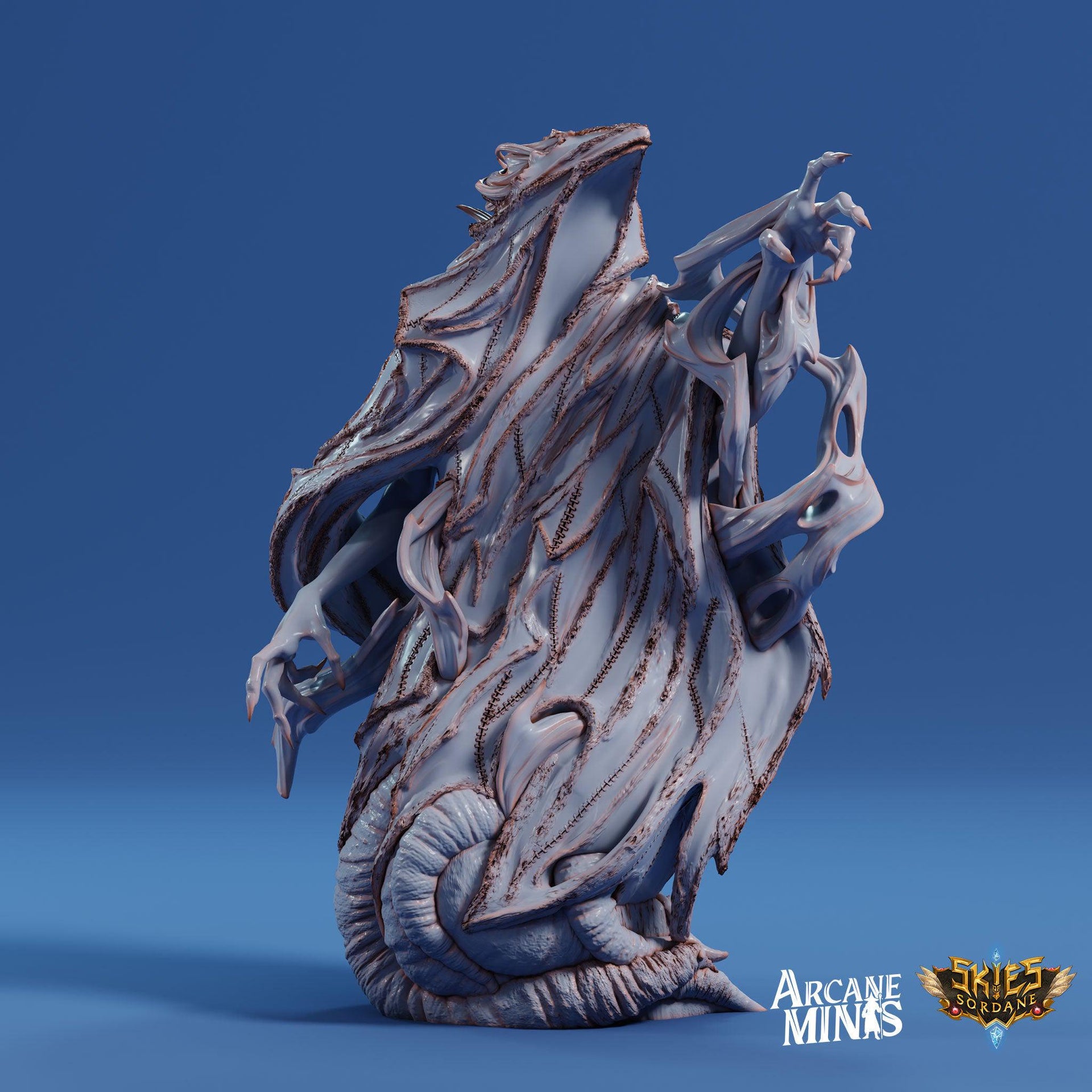 Ethershade - Arcane Minis | 32mm | The Nightmare Express | Ghost | Wraith | Rags | Demon | Devil | Death