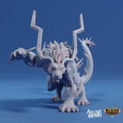 Abyssal Bonestalker, Lion Demon - Arcane Minis | The Tangled Hunt | 32mm | Alien | Tiger