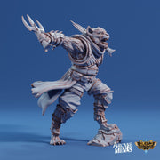Kizaru Rogue - Arcane Minis | The Tangled Hunt | 32mm | Catfolk | Bandit | Pirate | Crossbow