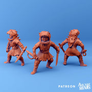 Exonid Girl - Arcane Minis | 32mm | Sorcerer | Child | Mask | Alien | Gremlin | Goblin
