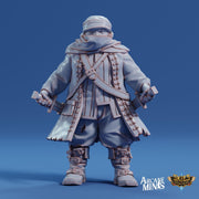 Halfling Rogue - Arcane Minis | 32mm | Swindlers Luck | Pirate | Thief | bnandit
