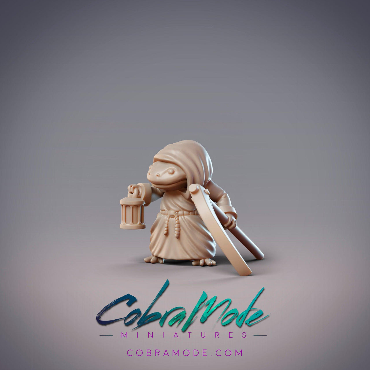 Grim Reaper Hanzaki - CobraMode | Miniature | Wargaming | Roleplaying Games | 32mm | Haloween | Axolotl | Costume