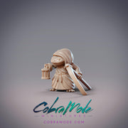 Grim Reaper Hanzaki - CobraMode | Miniature | Wargaming | Roleplaying Games | 32mm | Haloween | Axolotl | Costume