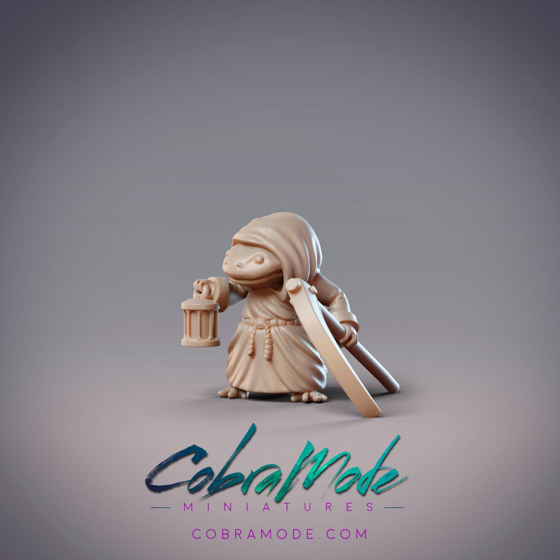 Grim Reaper Hanzaki - CobraMode | Miniature | Wargaming | Roleplaying Games | 32mm | Haloween | Axolotl | Costume