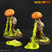 Toxic Mushrooms, Print Your Monsters | 32mm | Fungus | Vomit | Slime | Spores
