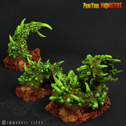 Emerald Worm Print Your Monsters | 32mm | Elemental | Crystal | Gem | Golem