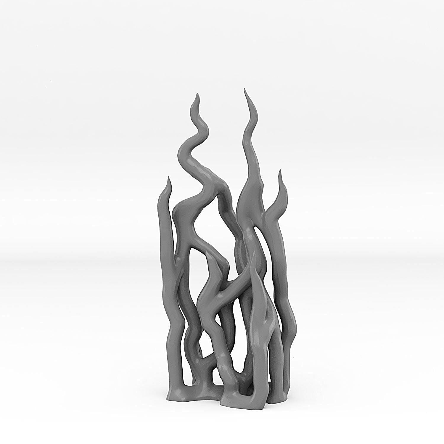 Temple Portal With Its Green Fire Effect - Print Your Monsters, Fantastic Portals | 32mm | Alien | Ancient | Scifi