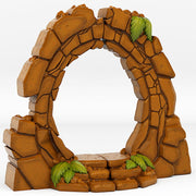 Jurassic Portal With Its Forgotten Effect - Print Your Monsters, Fantastic Portals | 32mm | Crypt | Graveyard | Tomb