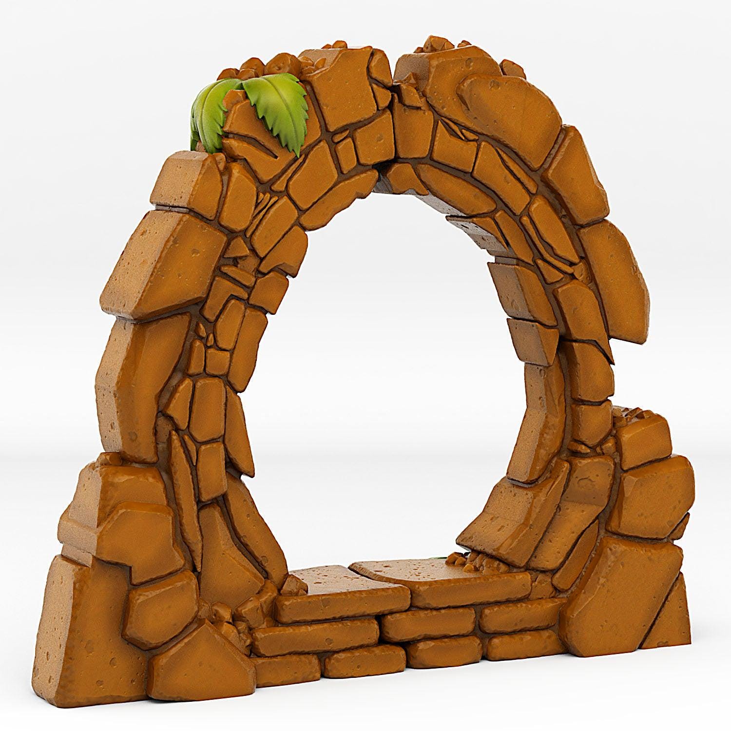 Jurassic Portal With Its Forgotten Effect - Print Your Monsters, Fantastic Portals | 32mm | Crypt | Graveyard | Tomb