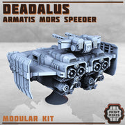 Daedalus Speeder, Troop Carrier - Print Minis | Sci Fi | Hovercraft | Scout| Armartis Mors | Imperial