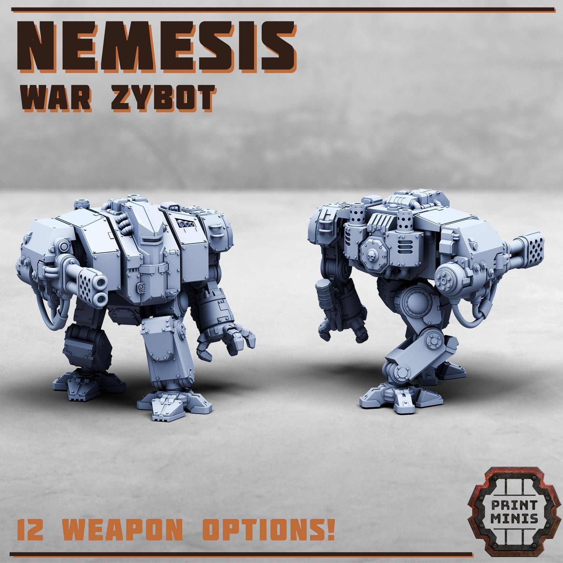 Nemesis, War Zybot - Print Minis