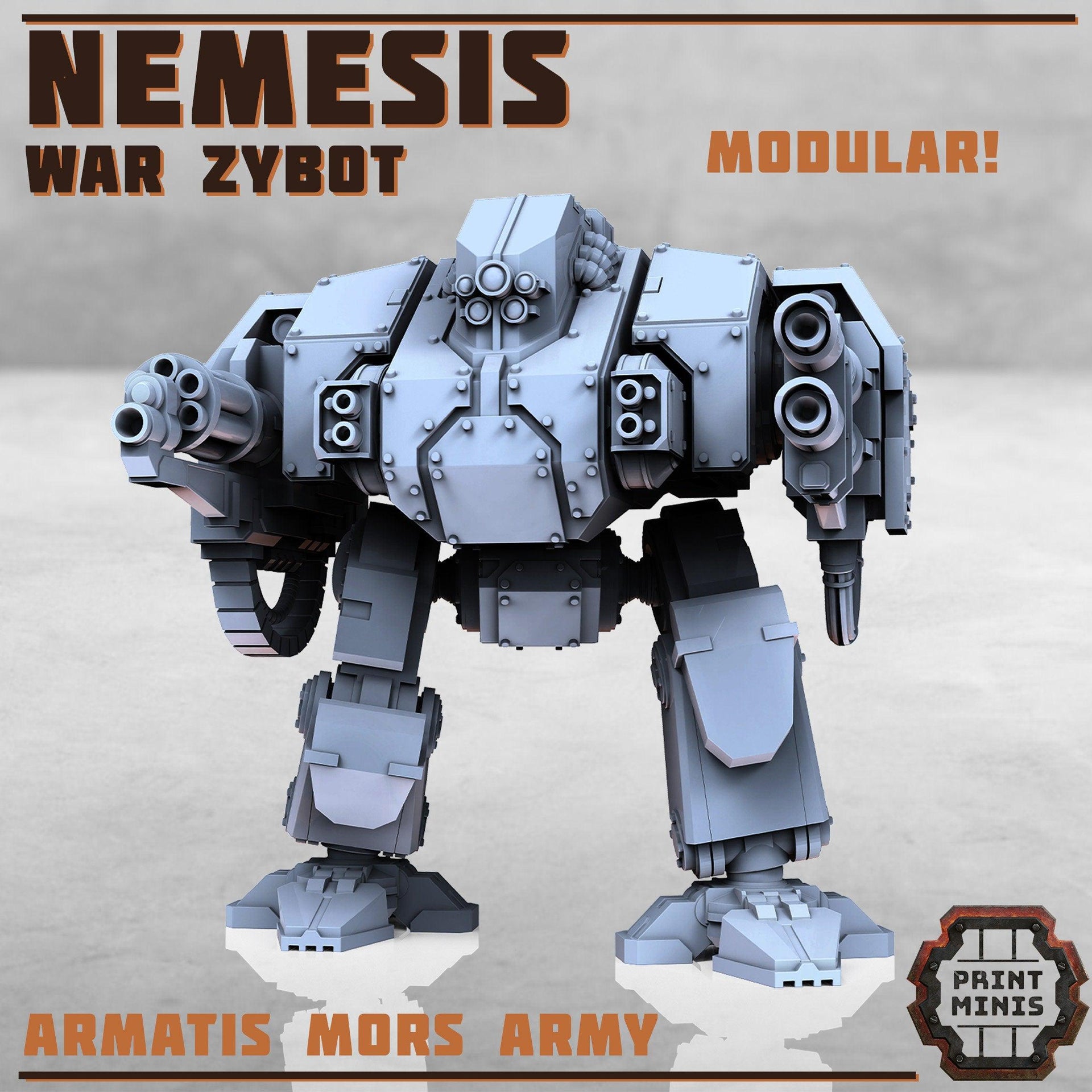 Nemesis, War Zybot - Print Minis