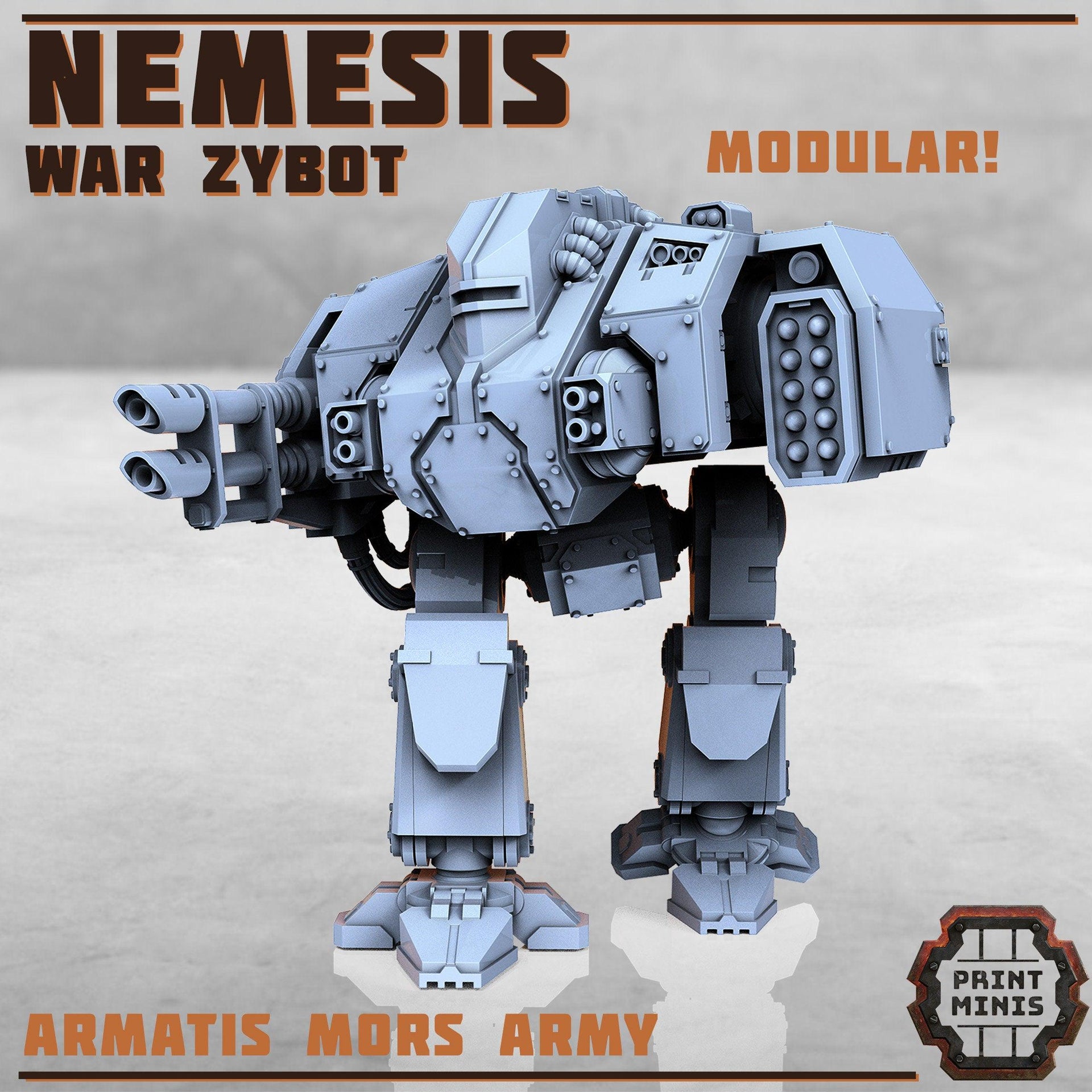 Nemesis, War Zybot - Print Minis