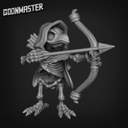 Crow Skeletons- Goonmaster | Miniature | Wargaming | Roleplaying Games | 32mm | Assassin | Kenku | Rogue | Undead