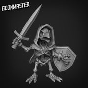 Crow Skeletons- Goonmaster | Miniature | Wargaming | Roleplaying Games | 32mm | Assassin | Kenku | Rogue | Undead