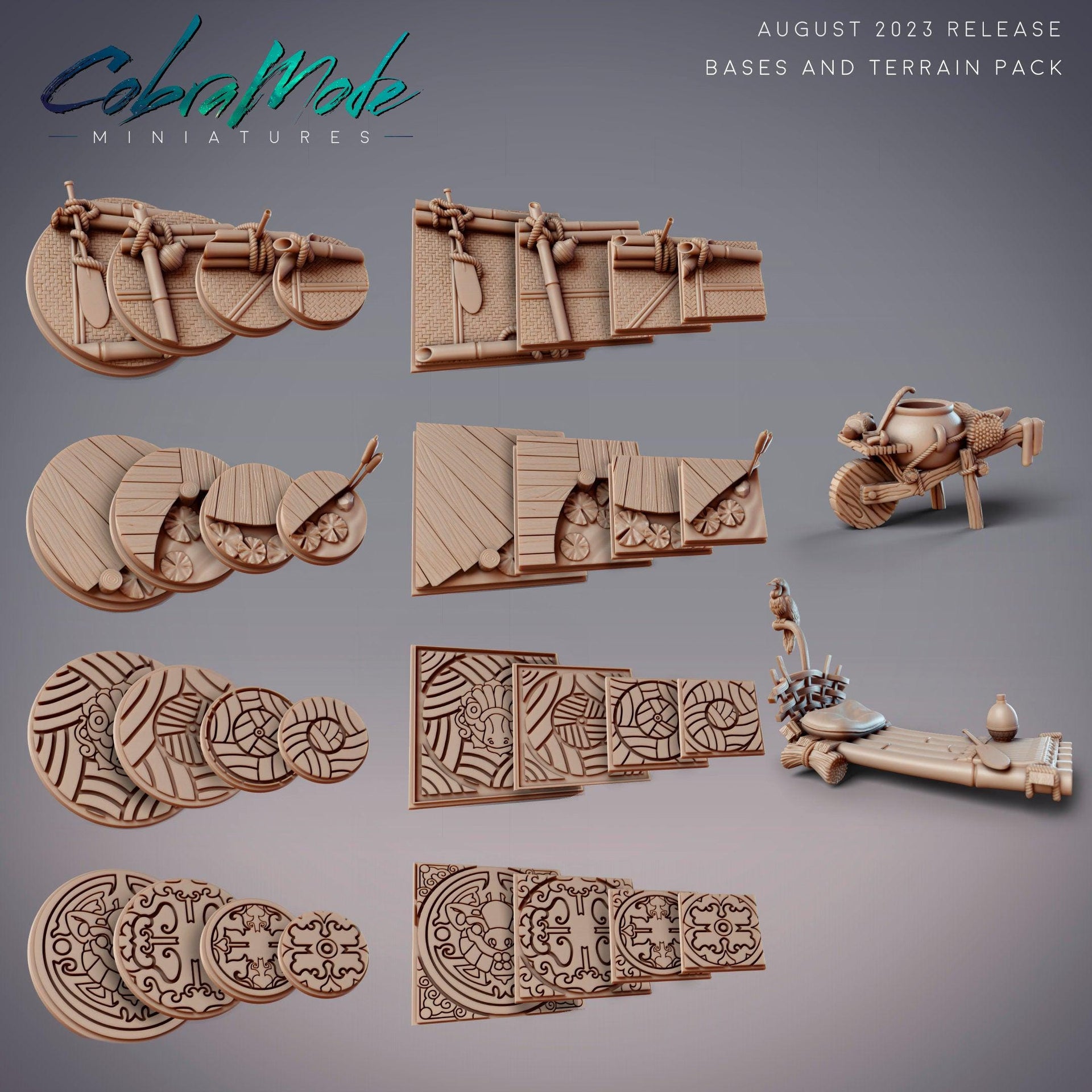 Platyphant, Platypus Elephant- CobraMode | Miniature | Wargaming | Roleplaying Games | 32mm