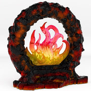 Lava Portal With Its Magma Fire Effect - Print Your Monsters, Fantastic Portals | 32mm | Hell | Summoning Circle