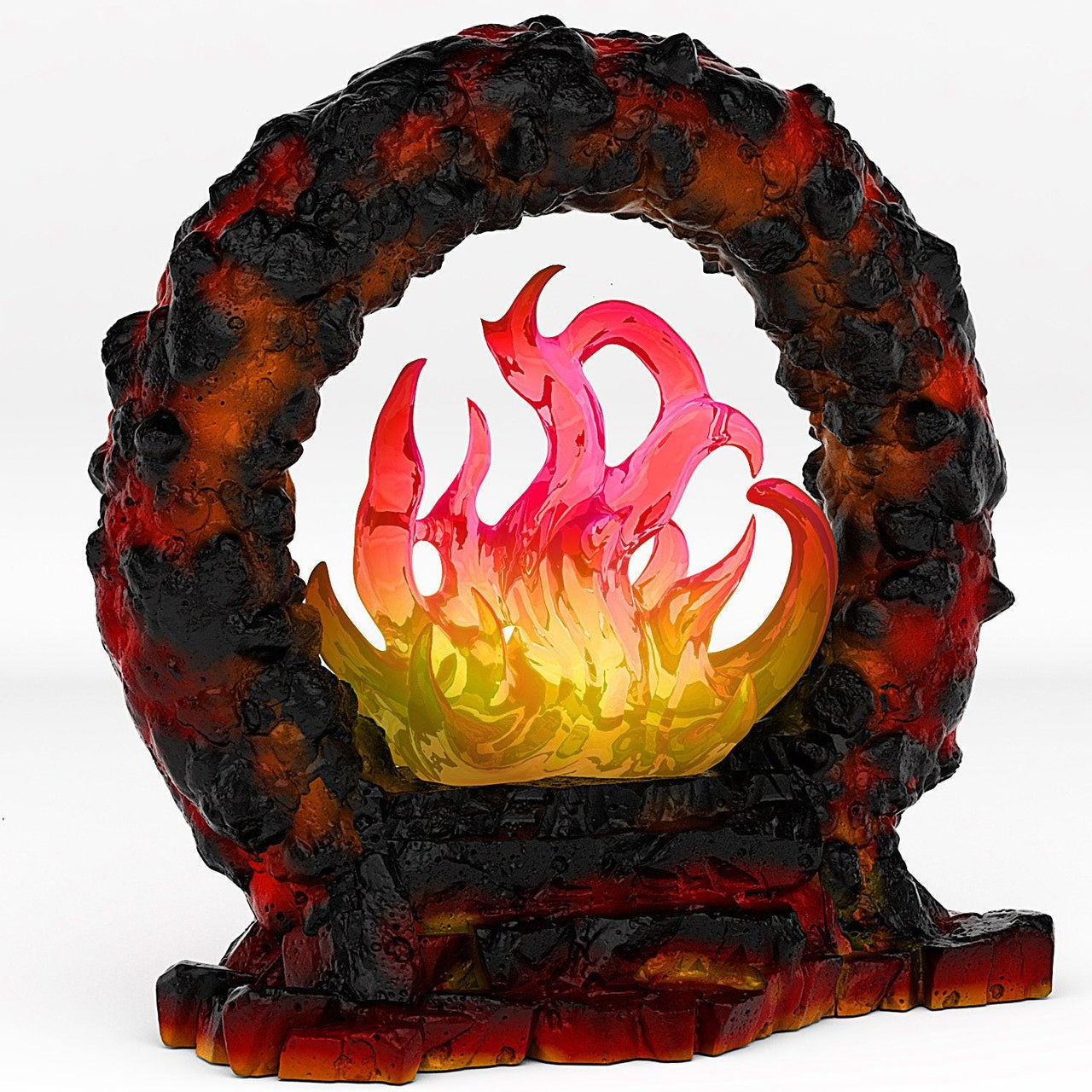 Lava Portal With Its Magma Fire Effect - Print Your Monsters, Fantastic Portals | 32mm | Hell | Summoning Circle