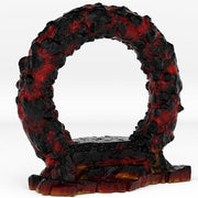 Lava Portal With Its Magma Fire Effect - Print Your Monsters, Fantastic Portals | 32mm | Hell | Summoning Circle