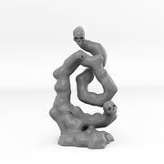 Skeletons Portal With Its Spirit Effect - Print Your Monsters, Fantastic Portals | 32mm | Crypt | Tomb | Ossuary