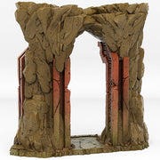 Dwarf Portal With Its Rock Vortex Effect - Print Your Monsters, Fantastic Portals | 32mm | Temple | Runes