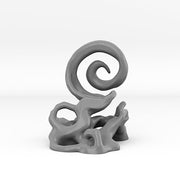 Alien Pyramid Portal and Effect - Print Your Monsters, Fantastic Portals | 32mm | Ancient | Temple | Stone | Crystal