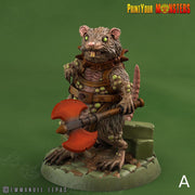 Toxic Rat Soldiers - Print Your Monsters | Toxic | Rat Dominion| 32mm | Axe | Sword | Poison | Vermin | Ratfolk | Ratmen