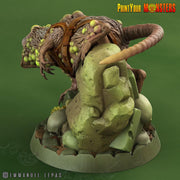 Mutant Toxic Rat - Print Your Monsters | Toxic | Rat Dominion| 32mm | Vermin | Sewer | Fungus | Experiment