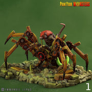 Giant Mechanic Spiders, Rat Engineer - Print Your Monsters | Toxic | Rat Dominion| 32mm | Spider | Robot | Mech | Experiment