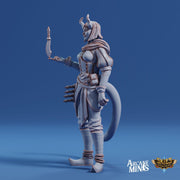 Tiefling Knife Jugglerr - Arcane Minis | 32mm | Cirque du Sordane | Performer | Circus | Rogue | Assassin