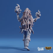 Fire Elemdar Firebreather - Arcane Minis | 32mm | Cirque du Sordane | Performer | Sorcerer | Mage | Elementalist