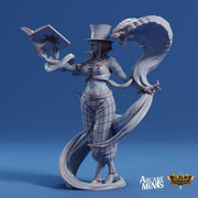 Human Illusionist - Arcane Minis | 32mm | Cirque du Sordane | Performer | Circus | Magician | Summoner | Steampunk | Wizard