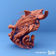 Wild Argolodon, Sky Shark - Arcane Minis | 32mm | Tourist Terror | Alien | Giant | Colossal | Flying
