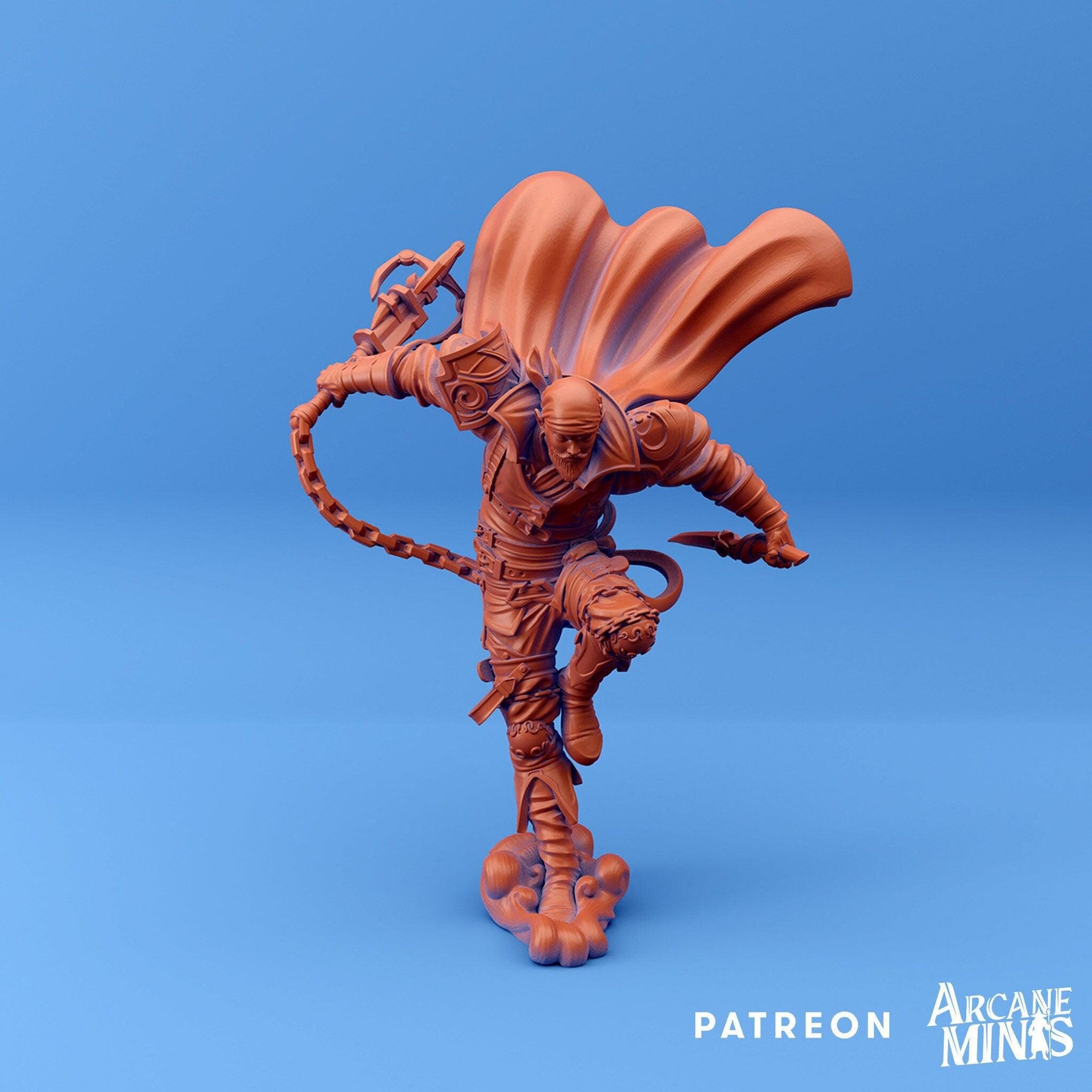 Sky Dancer Elemdar- Arcane Minis | 32mm | Tourist Terror | Rogue | Pirate | Bandit | Assassin