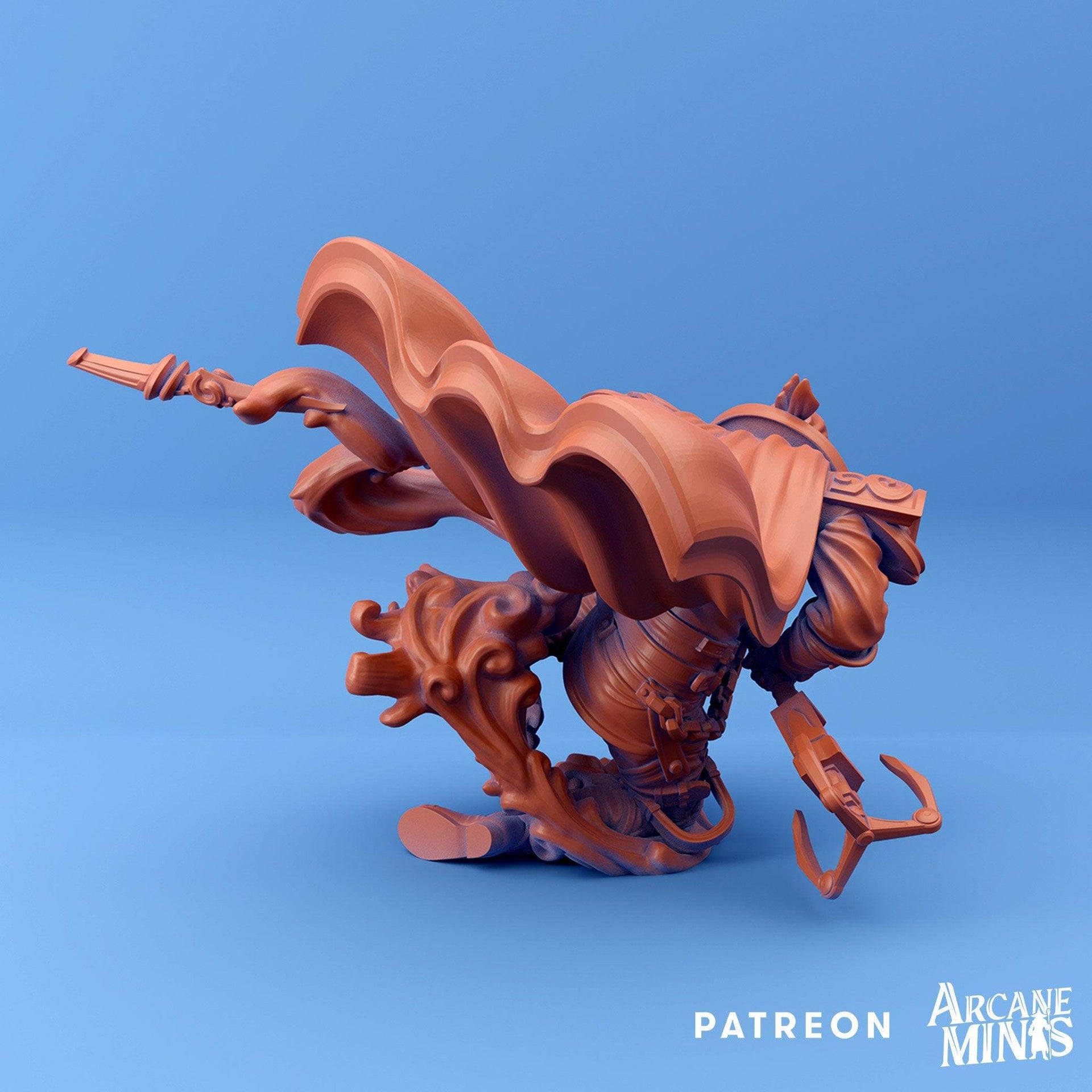 Sky Dancer Elemdar- Arcane Minis | 32mm | Tourist Terror | Rogue | Pirate | Bandit | Assassin