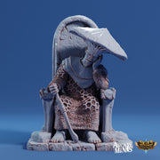 Fungarii Noble- Arcane Minis | 32mm | Junkers Plight | Alien | Mushroom | Fungus | Mold | King