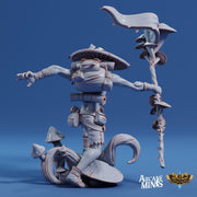 Fungarii Druid - Arcane Minis | 32mm | Junkers Plight | Alien | Mushroom | Fungus | Mold | Priest