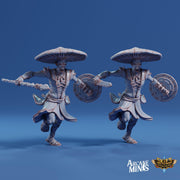 Fungarii Guard- Arcane Minis | 32mm | Junkers Plight | Alien | Mushroom | Fungus | Mold | Soldier | Warrior