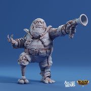 Anoran Barge Captain - Arcane Minis | 32mm | Junkers Plight | Rogue | Bandit | Pirate | Alien