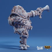 Anoran Barge Captain - Arcane Minis | 32mm | Junkers Plight | Rogue | Bandit | Pirate | Alien