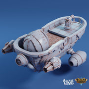 Brunt Sky Coach - Arcane Minis | 32mm | Destroyer | Airship | Sails | Pirate Ship